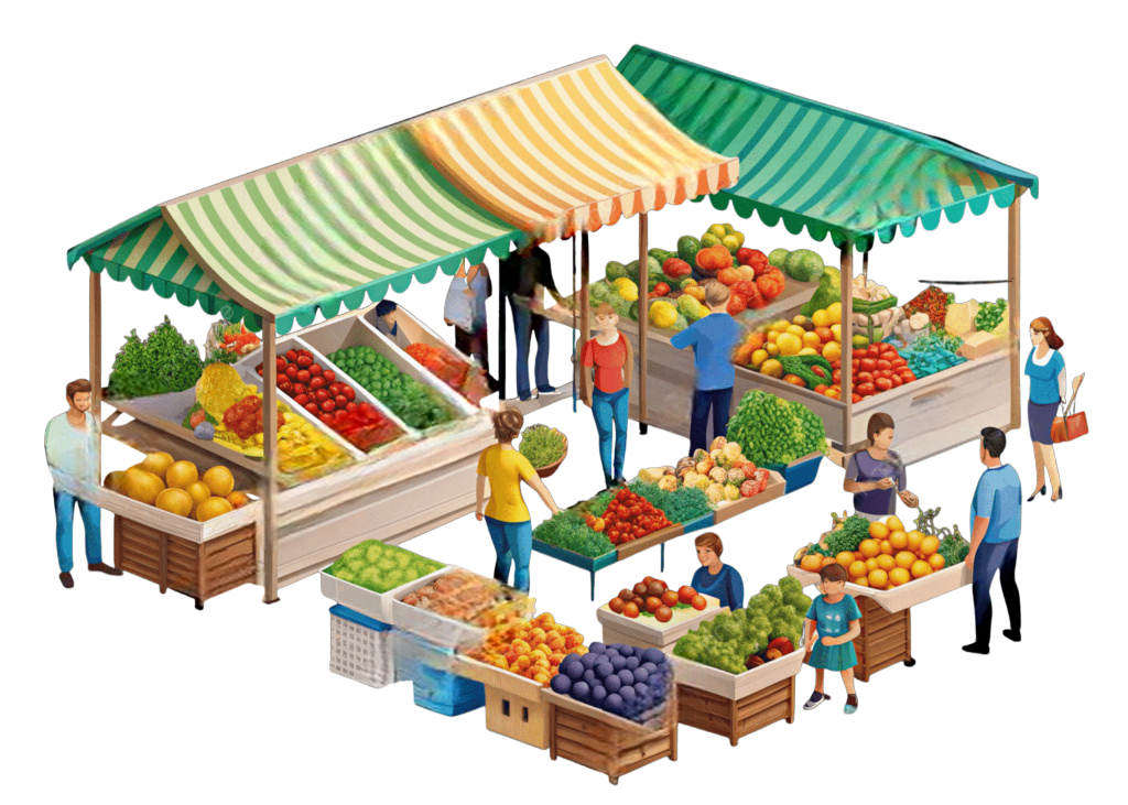 Imagen de Mercado en la ciudad de Cajabamba